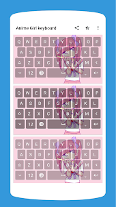 Anime Girl Keyboard Theme