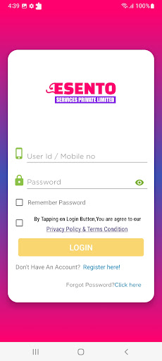 Esento Screen 2