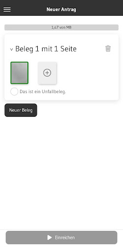 Beihilfe BW Screen 2