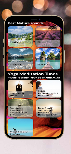 Android application Relaxing meditation sleepmusic screenshort
