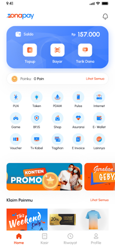 Zonapay Screen 2