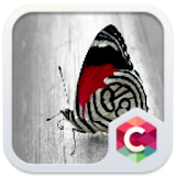Red Butterfly C Launcher Theme icon