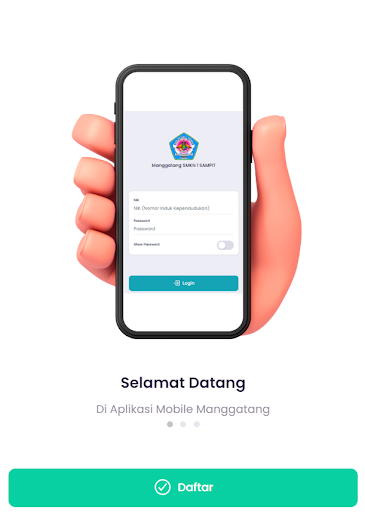 Android application Manggatang screenshort