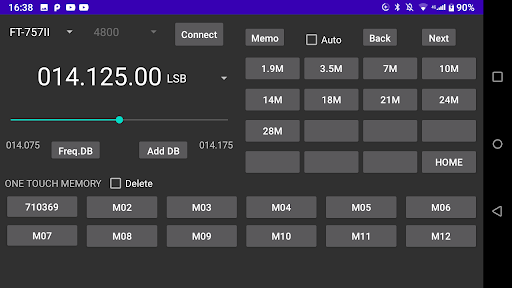 FT-X Remote (App. for YAESU FT Screen 3