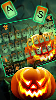 screenshot of Evil Halloween Keyboard Theme