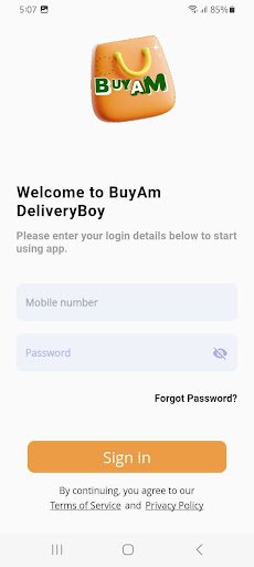 Android application Buy Am Delivery Boy screenshort
