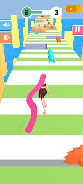 #4. Hair Run Challenge (Android) By: Bright Games 2021