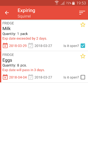 Squirrel – home items manager Screen 3