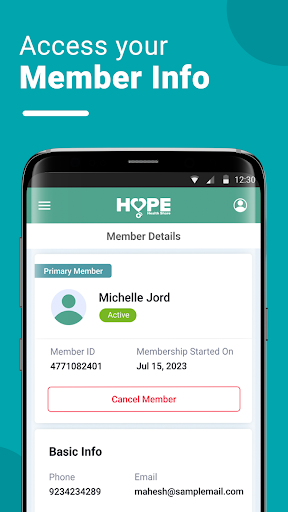 HOPE HCSM Screen 2