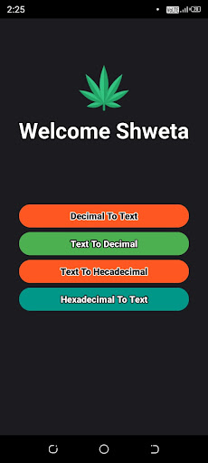 Android application Shweta - Text Magic screenshort