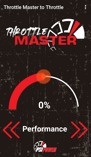 PSI Power Throttle Master Screen 2