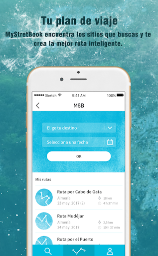Android application MyStreetBook screenshort