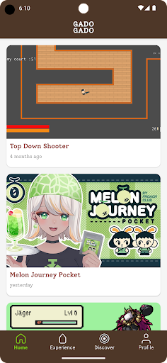 Android application GadoGado screenshort