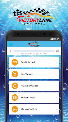 Android application Victory Lane Car Wash screenshort