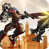 Flying Robot Ninja Battle 3D icon