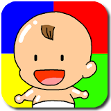 Baby Learns Colors Touch Game icon