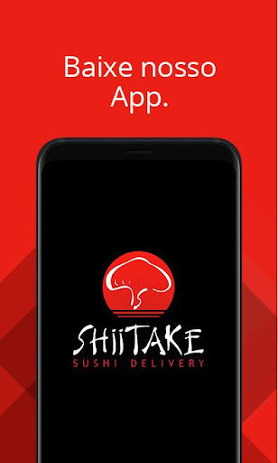 Android application Shiitake Sushi Express screenshort