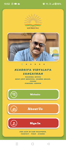 Android application KVS RO JAMMU screenshort