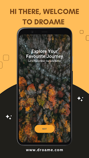 Android application Droame screenshort