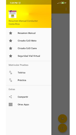 Android application Manual de Manejo Express CR screenshort