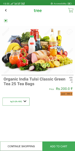 Jeeojee Online Grocery Screen 2