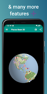 Places Been - Travel Tracker Screenshot