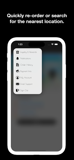 Android application iCafe screenshort