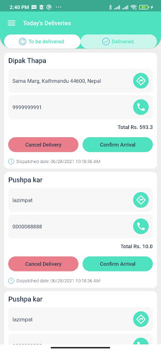 Jeevee Express Screen 2