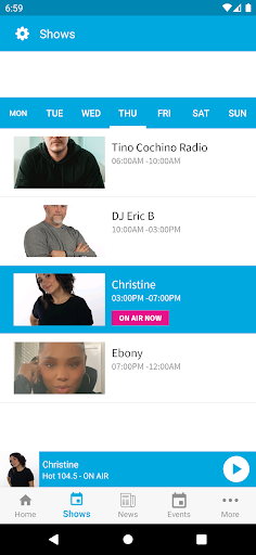 Hot 104.5 Knoxville Screen 3