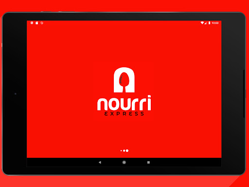Android application Nourri Express Kiosk screenshort