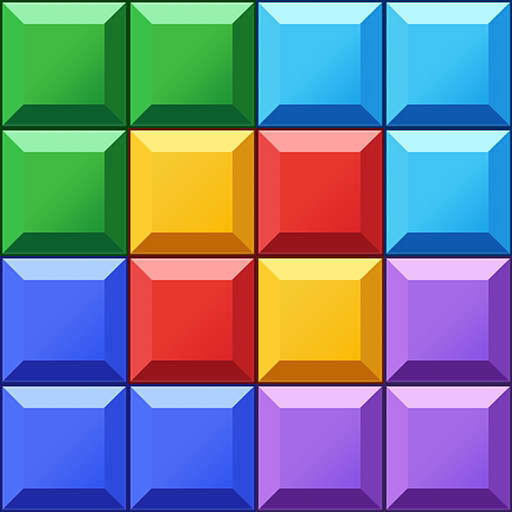 Block Blast Puzzle Logo