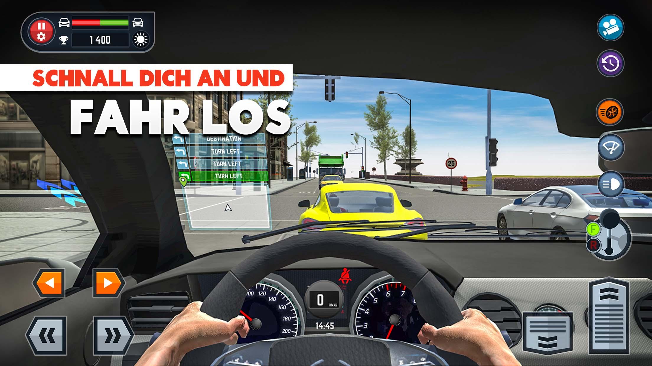 Android application Car Driving School Simulator screenshort