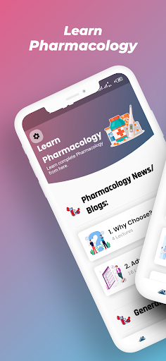 Android application Learn Pharmacology (Offline) screenshort