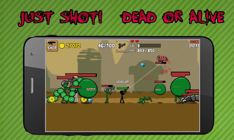 Stickman And Gun 2.1.9 APK + Мод (Unlimited money) за Android