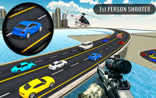 Traffic Sniper Shooting Combat 2019