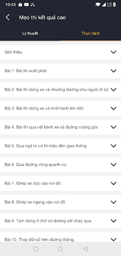 Ôn thi GPLX 600 câu - Oto Moto Screen 3