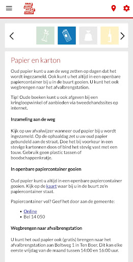 Afvalwijzer Groningen Screen 2