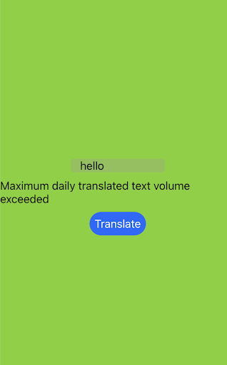 Android application Translator App screenshort