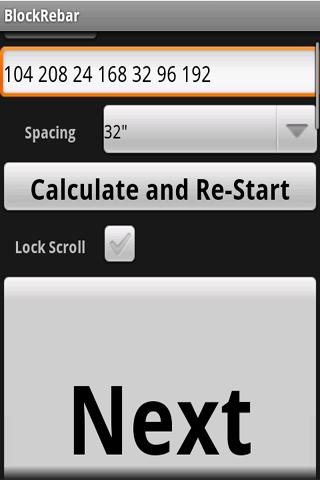 Android application BlockRebar screenshort