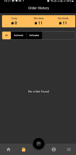 FoodTangoDelivery Screen 2