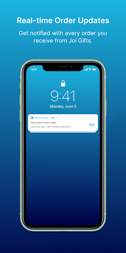 Android application joi Merchant screenshort