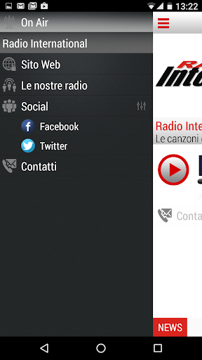 Radio International Screen 2