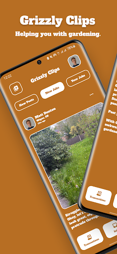Android application Grizzly Clips screenshort