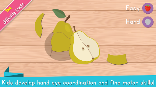 Android application Food Puzzle for Kids screenshort