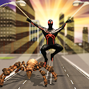 Multi Spider Heroes Crime City Warrior icono
