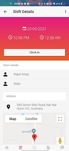 eZaango Care Partners Screen 2