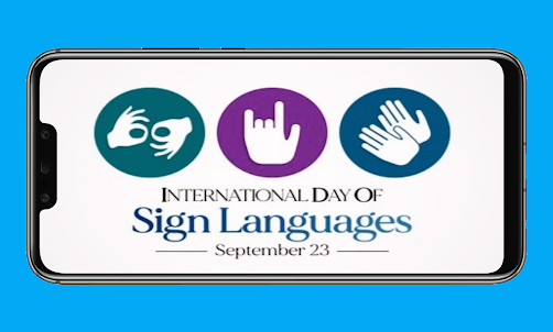 Internationalday sign language