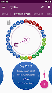 Fertility & Ovulation Tracker 3.3.0 screenshots 1