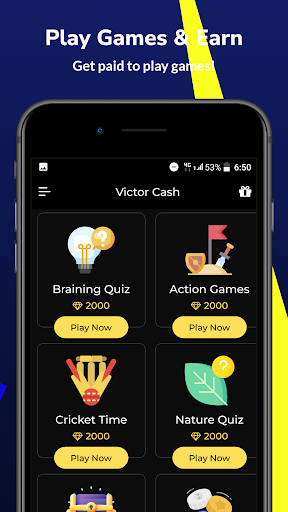 Victor Cash - Earn Wallet Cash Screen 2
