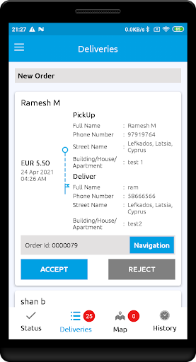 Gomulti Driver Screenshot